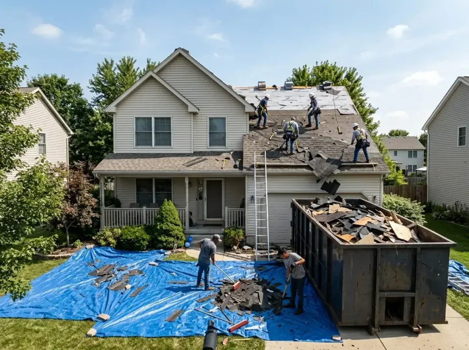 roof-replacement-debris-remova-004 — frequently asked questions, Cheapest Dumpster Rentals in Columbia, MS